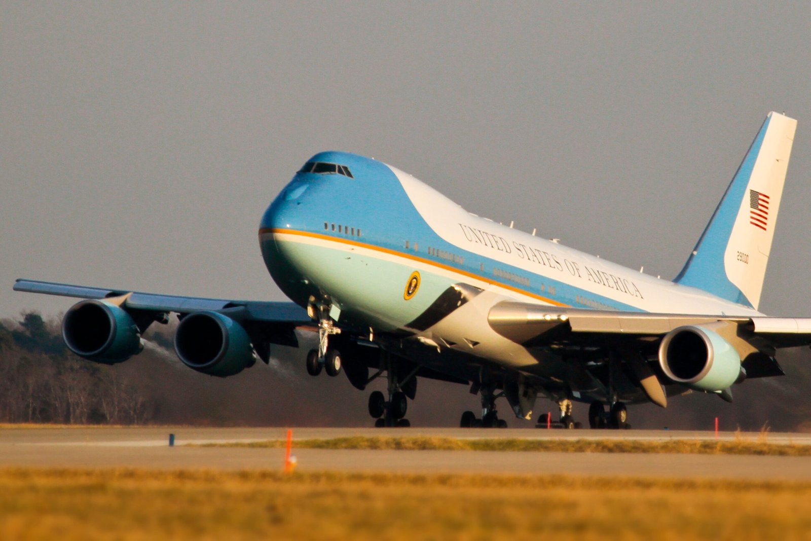 Air Force One presidential aircraft featuring advanced technology and luxury design