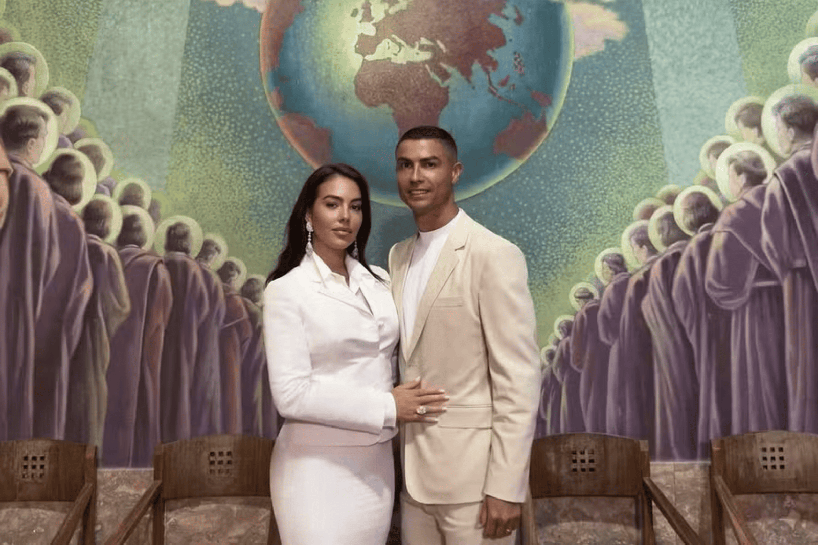 Cristiano and Georgina